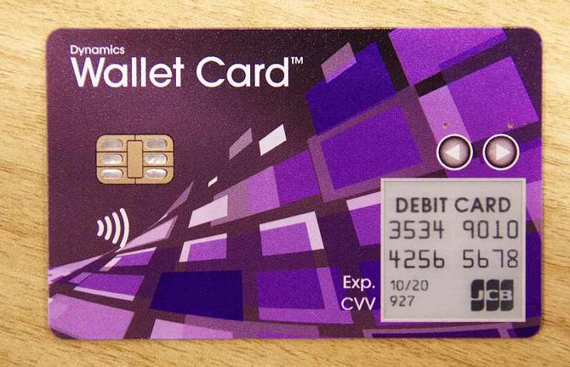 クレジットカードなのにネット通信が可能になるWallet Cardについて紹介します